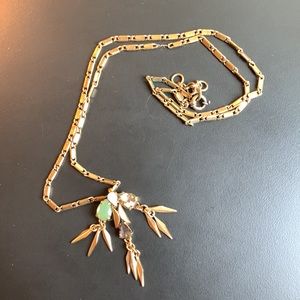 J. Crew gold tone necklace